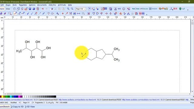 Menggambar Struktur Molekul dengan ACD/ChemSketch смотреть онлайн