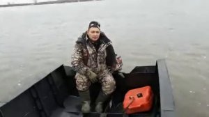 Испытание на реке пнд лодки север 420 тохатсу 5