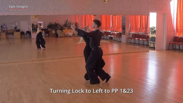 Waltz Silver Level Choreography | Turning Lock to Left, Open Impetus смотреть онлайн