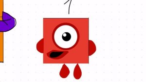 Как нарисовать Number blocks 1