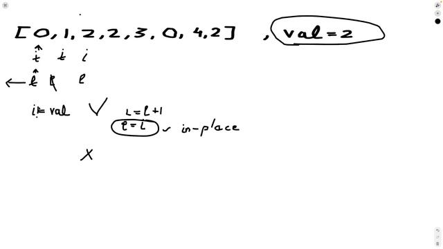 27. Remove Element Simple easy solution Leetcode смотреть онлайн