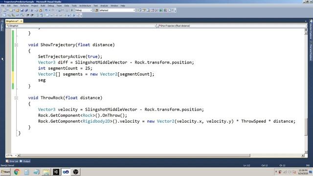 Trajectory Prediction in Unity - Showing Line Trajectory for Shooting Objects смотреть онлайн