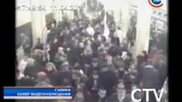 Взрыв в минском метро. Записи с камер видеонаблюдения смотреть онлайн
