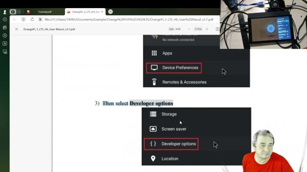 Orange Pi 3 LTS изучаю Android TV 2023 12 16