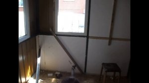 Обшивка веранды | Утепление пенопластом