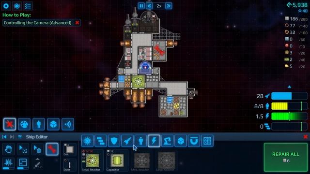 Building HUGE Spaceships!! - Cosmoteer: Starship Architect & Commander -Base Builder Management Gam смотреть онлайн