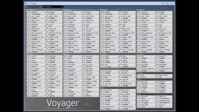 VOYAGER v1.1 by Arguru Software additional presets video смотреть онлайн