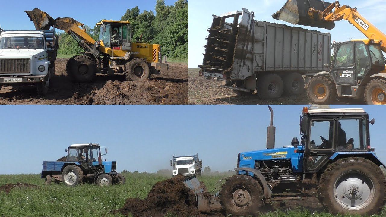 Внесение органических удобрений в поля смотреть онлайн