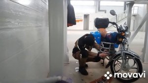 Проверка компрессии  на двигателе Альфа объемом 125 cc.