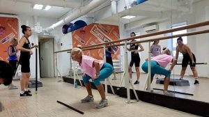 Кардио Hot-Iron + партер-mix.  Жиросжигание  1час..mp4