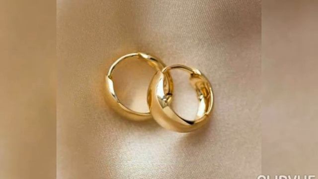 gold basket earrings design//simple Bali design//kan ki hoop earrings...... смотреть онлайн