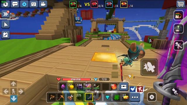 Playing With IamNotDrunk In BlockmanGo BedWars | Blockman Go