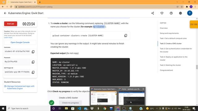 Kubernetes Engine: Qwik Start смотреть онлайн