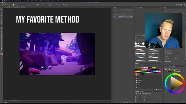 Make a Color palette from image in Photoshop use in Aseprite смотреть онлайн