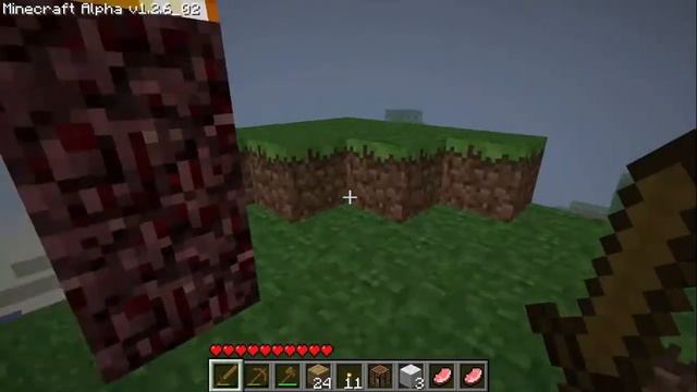 Minecraft Alpha 1.2.6_02 Неужели здесь есть Bluebrine!! смотреть онлайн