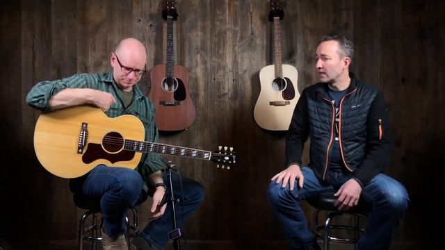 Gibson J-185 Original Series - New for 2020! смотреть онлайн