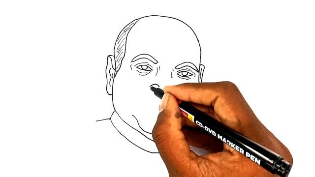 Kamarajar drawing easy - How to draw karmaveerar kamarajar outline drawing easy for kids смотреть онлайн