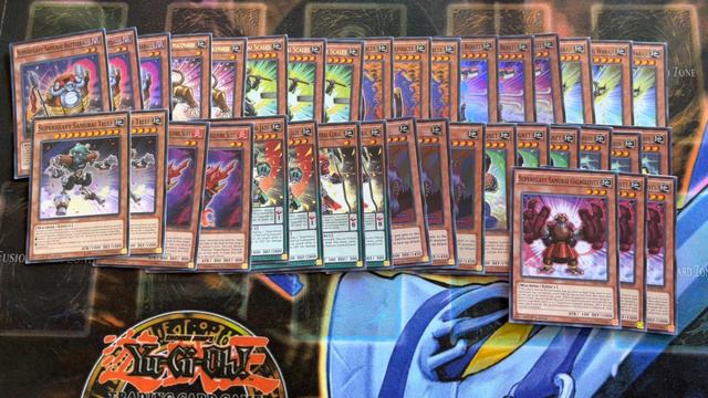 Yu-Gi-Oh SUPERHEAVY SAMURAI Deck - Gong Strong/Gongenzaka Anime Character CYHO 2023 Team Time Rider смотреть онлайн