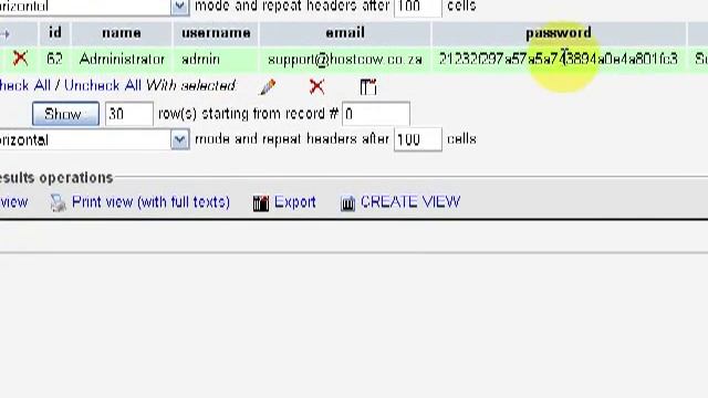 HOW TO CHANGE YOUR JOOMLA ADMIN PASSWORD - www.hostcow.co.za смотреть онлайн