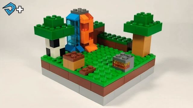 LEGO mini MINECRAFT - Tutorial EASY смотреть онлайн
