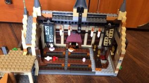 Обзор и сборка Lego Harry Potter Большой зал Хогвартса 75954