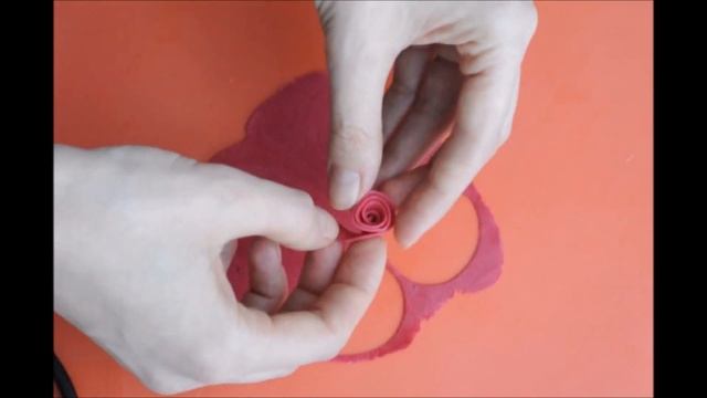 Gumpaste Heart Tutorial!Сердце из мастики! Sugar Flowers!Цветы из мастики! смотреть онлайн