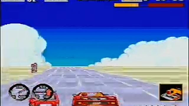 Turbo Outrun (Mega Drive) смотреть онлайн