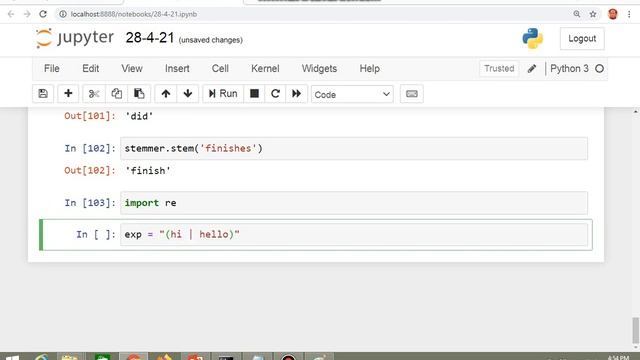 150. Regular expression and chatbots смотреть онлайн
