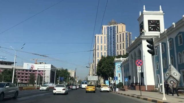 Dushanbe City Tour in HD | Виртуальный тур по городу Душанбе | The Captial of Tajikistan ?? смотреть онлайн