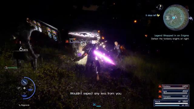Final Fantasy XV Windows Edition SIDE QUEST Legend Wrapped in an Enigma Gameplay смотреть онлайн