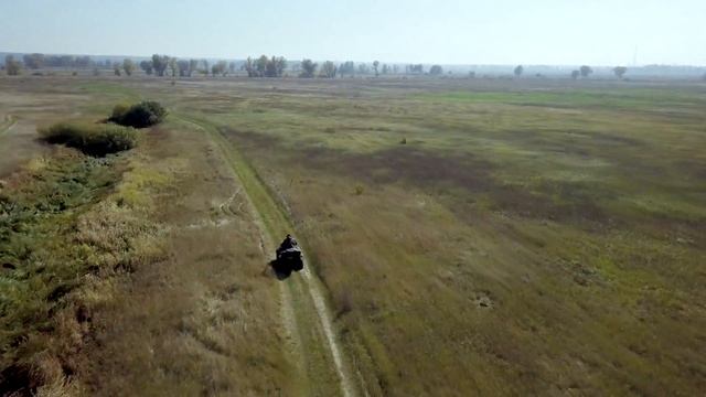 DJI Mavic Pro и Yamaha grizzly смотреть онлайн