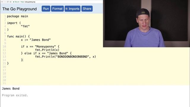Golang Else if, Else Statement смотреть онлайн