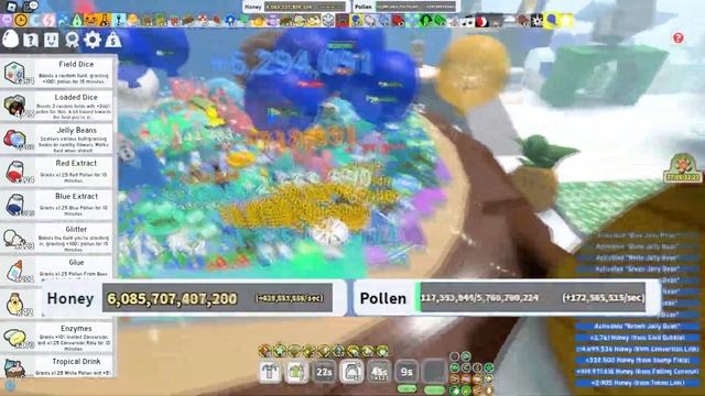 Stump Boost! Made 4.6T Honey! - Roblox Bee Swarm Simulator смотреть онлайн