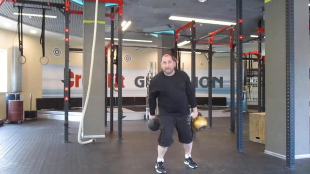 "Подъём - 300 фунтов" (136,6кг). "300lbs lift". Kettlebells: 40kg+48,3kg+48,3kg. смотреть онлайн