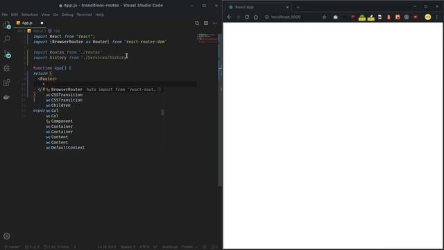 ReactJS ⚛️ - Transições Animadas nas Rotas смотреть онлайн