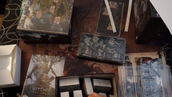 Unboxing The Witcher Old World All In Big Box