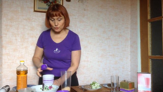 Мой Wellness- завтрак с ростками подсолнечника. смотреть онлайн