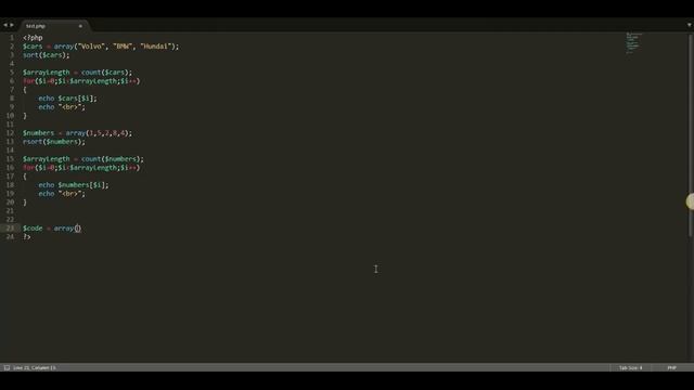 [SOLVED] Sort array in PHP смотреть онлайн