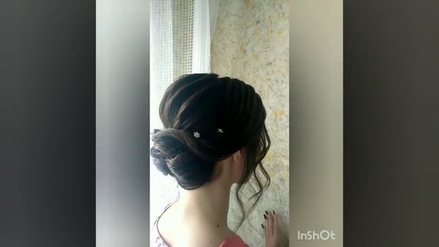 Hanna hair. Wedding. Текстурный пучок для невесты. смотреть онлайн