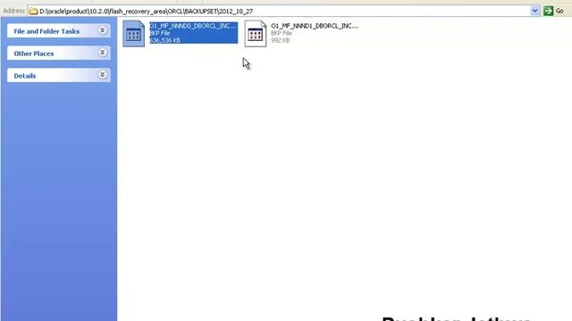 Tutorial 26 RMAN Recovery Manager Part 3.mp4 смотреть онлайн