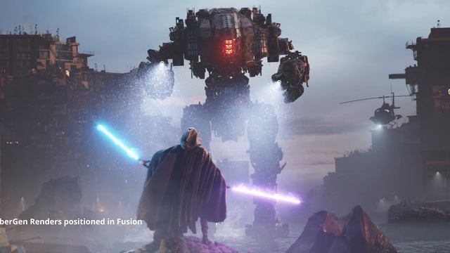 Boss Fight 3D Challenge | Breakdown | Jedi vs Mech смотреть онлайн