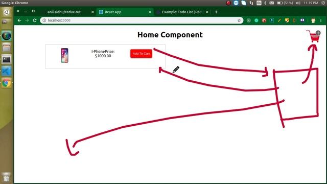 React Redux tutorial #9 Container - mapDispatchToProps - mapStateToProps смотреть онлайн