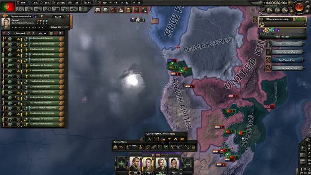 Hearts of Iron 4: Road to 56#5 Наступление на Южную Африку! смотреть онлайн