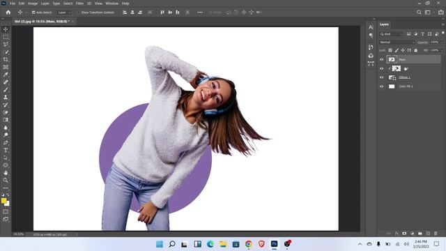 How to create a Clipping Mask in Photoshop | Adobe Photoshop Tutorial смотреть онлайн