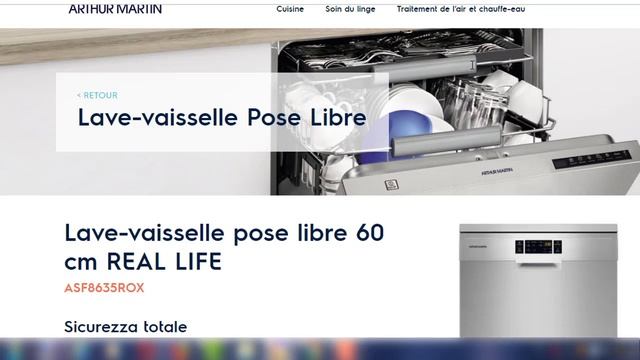 بعض مميزات رائعة في غسالة الصحون ارترمارتان + ثمن البيع | lave vaisselle arthur martin смотреть онлайн
