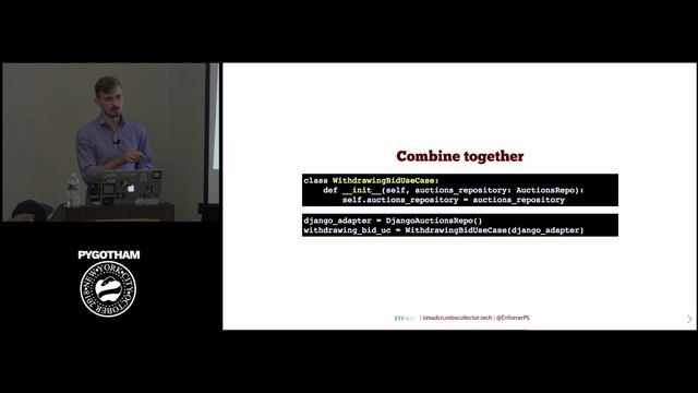 Clean architecture in Python смотреть онлайн