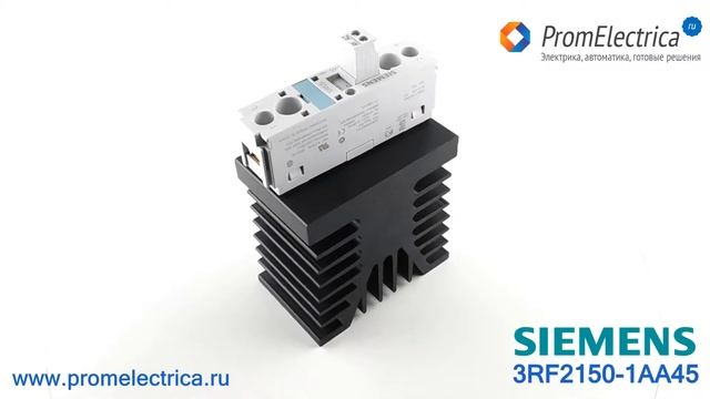 3RF2150-1AA45 Твердотельное реле 50A,48-600В,управление 4-30В=, 3RF21501AA45 Siemens смотреть онлайн
