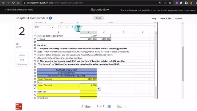 Chapter 4, Homework B - Online Excel Video смотреть онлайн
