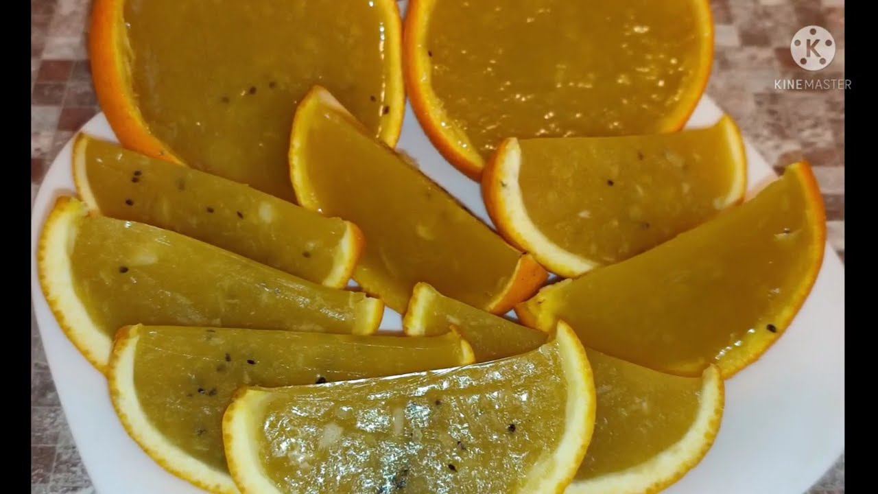 Вкусный ДЕСЕРТ из АПЕЛЬСИНОВ и КИВИ. смотреть онлайн