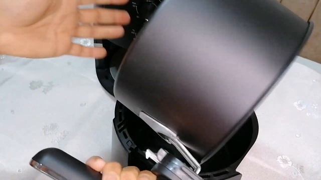 KUMTEL FastFryer 5.5 L hacim( yağsız fritöz Airfryer) tanıtımı смотреть онлайн